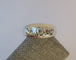Bague 51 Bague jonc trilogie en or blanc et diamants 58 Facettes