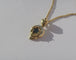 Pendentif Pendentif cœur bicolore en or 18 carats et saphir 58 Facettes