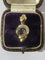 Pendentif Pendentif cœur bicolore en or 18 carats et saphir 58 Facettes