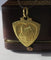 Pendentif Émile Monier - Pendentif cœur Art Nouveau en or jaune 58 Facettes