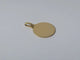 Pendentif Pendentif médaille rond en or jaune 58 Facettes