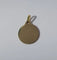 Pendentif Pendentif médaille rond en or jaune 58 Facettes