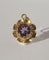 Pendentif Pendentif fleur XIXe siècle en or rose et améthyste 58 Facettes