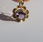 Pendentif Pendentif fleur XIXe siècle en or rose et améthyste 58 Facettes