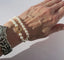Bracelet Bracelet choker en perles de culture et or jaune 18 carats 58 Facettes