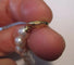 Bracelet Bracelet choker en perles de culture et or jaune 18 carats 58 Facettes