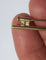 Broche Broche barrette fer à cheval en or jaune 18 carats 58 Facettes