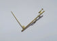 Broche Broche barrette fer à cheval en or jaune 18 carats 58 Facettes