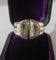 Bague 49 Christofle Variations - Bague en or jaune, argent et aigues-marines 58 Facettes