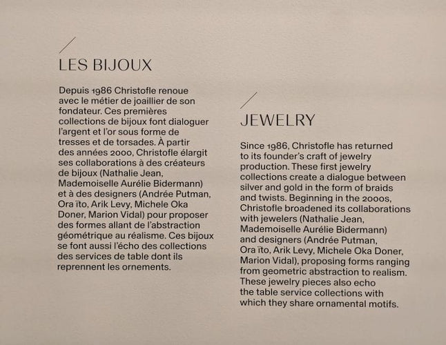 Bague 49 Christofle Variations - Bague en or jaune, argent et aigues-marines 58 Facettes