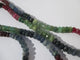 Collier Collier choker - Saphirs, rubis et émeraudes en or jaune 18 carats 58 Facettes