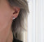 Boucles d'oreilles Boucles d'oreilles clous vintage en or blanc et diamants 58 Facettes