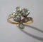 Bague 58 Toi et Moi XIXe - Bague en or jaune, platine et diamants 58 Facettes