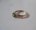 Bague 55 Art Nouveau - Bague solitaire en or rose, platine et diamants 58 Facettes