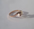 Bague 53.5 Bague XIXe trèfle en or rose, perles fines et diamants 58 Facettes