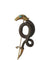 Broche Broche serpent en or rose 18 carats et turquoise, début XIXe 58 Facettes