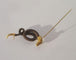 Broche Broche serpent en or rose 18 carats et turquoise, début XIXe 58 Facettes