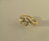 Bague 51.5 Bague Toi et Moi ancienne en or jaune, platine et diamants 58 Facettes
