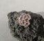 Pendentif Pendentif monogramme C B pavé de diamants en or rose 18 carats 58 Facettes