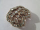 Pendentif Pendentif monogramme C B pavé de diamants en or rose 18 carats 58 Facettes