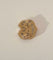 Pendentif Pendentif monogramme C B pavé de diamants en or rose 18 carats 58 Facettes