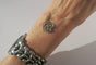 Pendentif Pendentif monogramme C B pavé de diamants en or rose 18 carats 58 Facettes