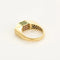 Bague 62 Premiers Joyaux - Bague tank en or jaune 18k sertie de diamants et pierres précieuses 58 Facettes