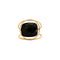 Bague 53 Paola Zovar Grand Regard - Bague en or jaune 18K et onyx 58 Facettes