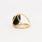 Bague 53 Paola Zovar Grand Regard - Bague en or jaune 18K et onyx 58 Facettes