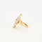 Bague 52.5 Bague style Art déco en or jaune et platine, diamants et rubis 58 Facettes