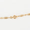 Collier Collier chaîne filigrane en or jaune 18K, rubis et saphirs roses 58 Facettes