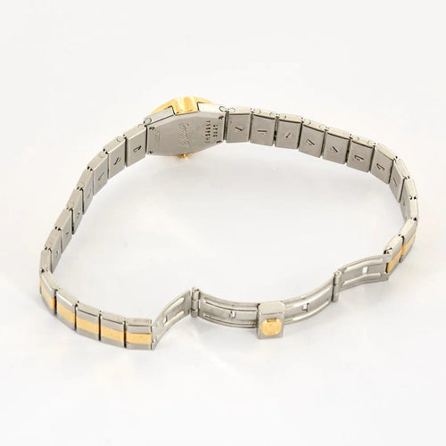 Montre Chopard Saint Moritz - Montre vintage en or jaune 750 et acier 58 Facettes