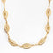Collier Chaîne filigrane vintage en or jaune 18 carats 58 Facettes P20L5