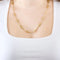 Collier Chaîne filigrane vintage en or jaune 18 carats 58 Facettes P20L5