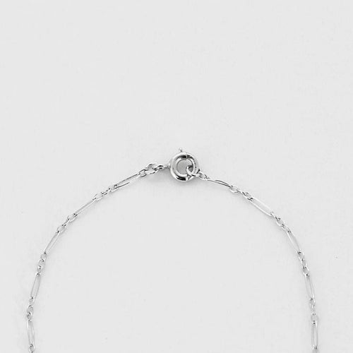Collier Collier ancien en or blanc 18 carats et diamants 58 Facettes