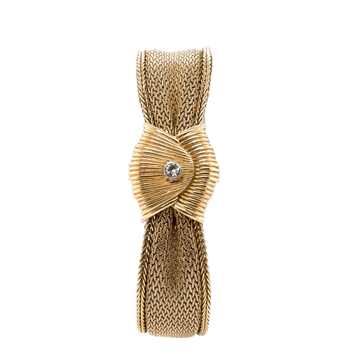 Montre Blancpain - Montre mystérieuse en or jaune et diamant 58 Facettes 1.0000191/1