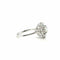 Bague 58 Bague marguerite en or blanc 18 carats et diamants 58 Facettes 1.0000304/2