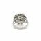 Bague 52 Bague fleur en or blanc 18 carats et diamants 58 Facettes 1.0000435/3