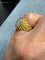 Bague 47 Bague serpent vintage en or jaune 18 carats et diamants 58 Facettes 6104/13