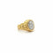 Bague 47 Bague serpent vintage en or jaune 18 carats et diamants 58 Facettes 6104/13