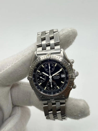 Montre Breitling Blackbird - Montre chronographe automatique en acier 58 Facettes