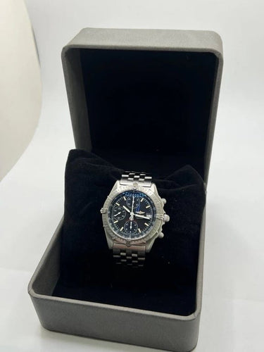 Montre Breitling Blackbird - Montre chronographe automatique en acier 58 Facettes
