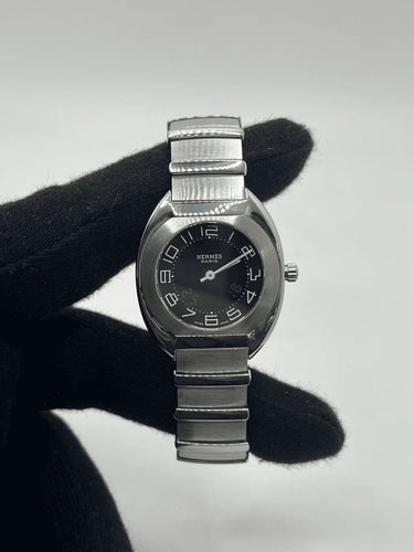 Montre Hermès Espace - Montre en acier ES1.210 32 mm 58 Facettes