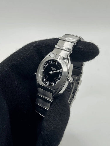 Montre Hermès Espace - Montre en acier ES1.210 32 mm 58 Facettes