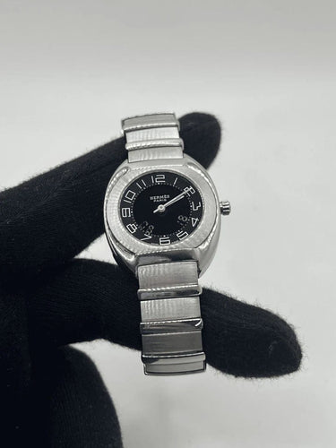 Montre Hermès Espace - Montre en acier ES1.210 32 mm 58 Facettes