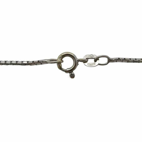 Collier Collier en or blanc 18K avec diamant naturel 0,28 ct 58 Facettes