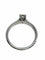 Bague 51 Cartier 1895 - Bague solitaire en platine 950 et diamant naturel 58 Facettes 1180
