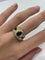 Bague 53 Bague en or jaune 18K avec saphirs et diamants 58 Facettes 1203