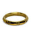 Bague 53.5 Tiffany & Co Atlas X - Alliance en or jaune 18K 58 Facettes 1207