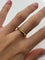 Bague 53.5 Tiffany & Co Atlas X - Alliance en or jaune 18K 58 Facettes 1207